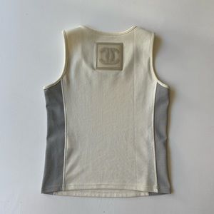 Chanel identification 2001 sport tank top